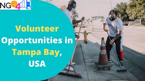 25 volunteer opportunities in the Tampa Bay area .
